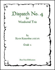 Dispatch No. 4 Woodwind Trio cover Thumbnail